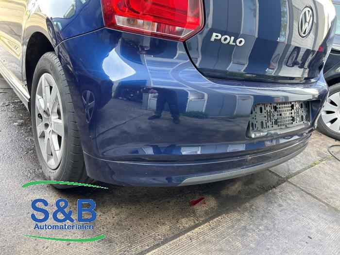 Volkswagen Polo V 1.2 TDI 12V BlueMotion Sloopvoertuig (2010, Blauw)