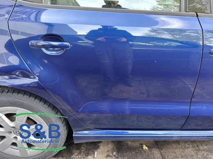 Volkswagen Polo V 1.2 TDI 12V BlueMotion Sloopvoertuig (2010, Blauw)