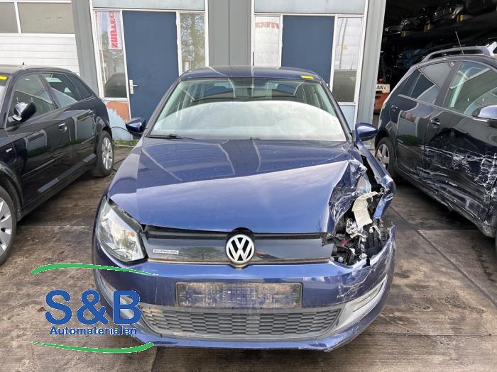 Volkswagen Polo V 1.2 TDI 12V BlueMotion Sloopvoertuig (2010, Blauw)