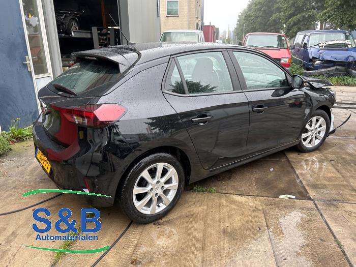 Opel Corsa F 1.2 12V 75 Sloopvoertuig (2022, Zwart)