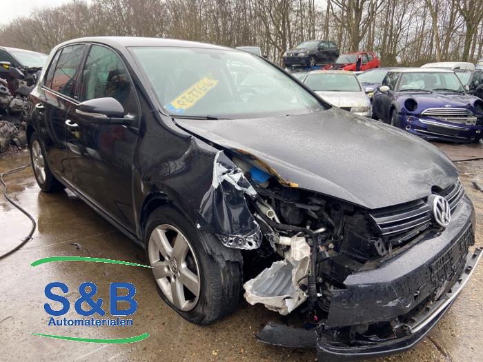 Volkswagen Golf VI 1.2 TSI Sloopvoertuig (2012, Zwart)