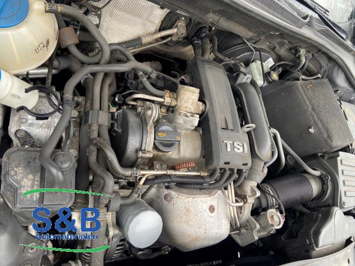 Volkswagen Golf VI 1.2 TSI Sloopvoertuig (2012, Zwart)