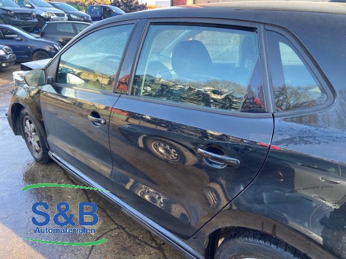 Volkswagen Polo V 1.2 TDI 12V BlueMotion Sloopvoertuig (2010, Zwart)