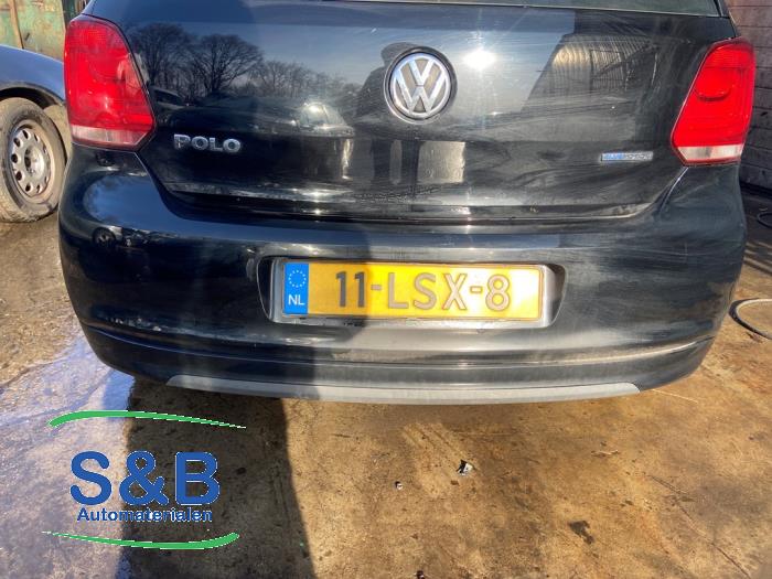 Volkswagen Polo V 1.2 TDI 12V BlueMotion Sloopvoertuig (2010, Zwart)