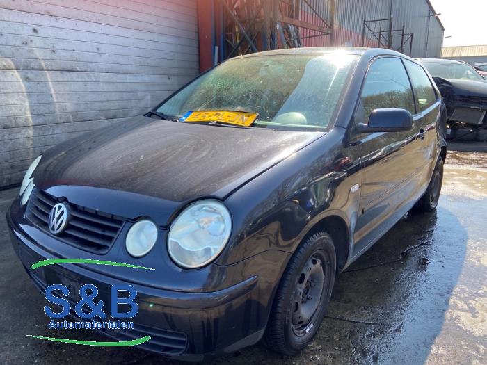 Volkswagen Polo IV 1.4 16V 75 Sloopvoertuig (2004, Zwart)