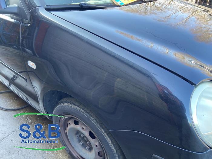 Volkswagen Polo IV 1.4 16V 75 Sloopvoertuig (2004, Zwart)