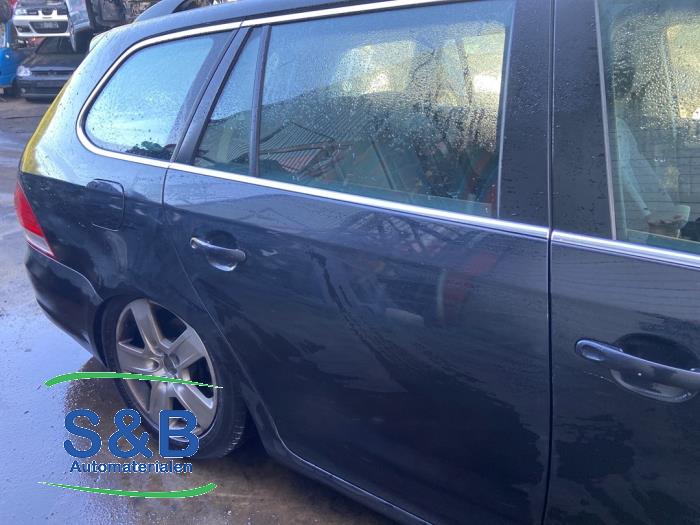 Volkswagen Golf V Variant 1.9 TDI Sloopvoertuig (2009, Zwart)