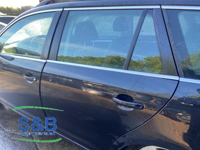 Volkswagen Golf V Variant 1.9 TDI Sloopvoertuig (2009, Zwart)