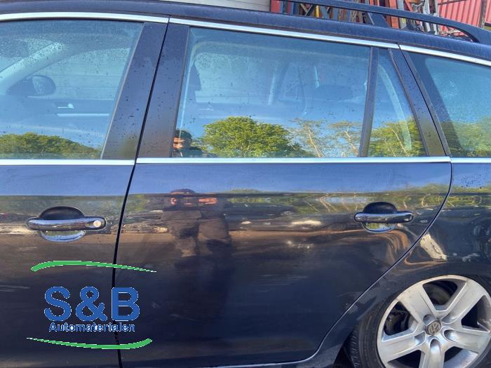 Volkswagen Golf V Variant 1.9 TDI Sloopvoertuig (2009, Zwart)