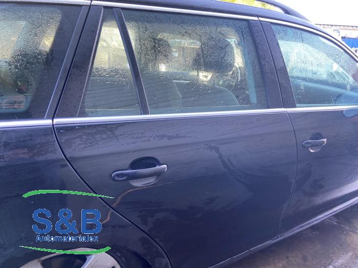 Volkswagen Golf V Variant 1.9 TDI Sloopvoertuig (2009, Zwart)