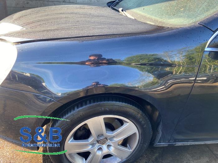 Volkswagen Golf V Variant 1.9 TDI Sloopvoertuig (2009, Zwart)