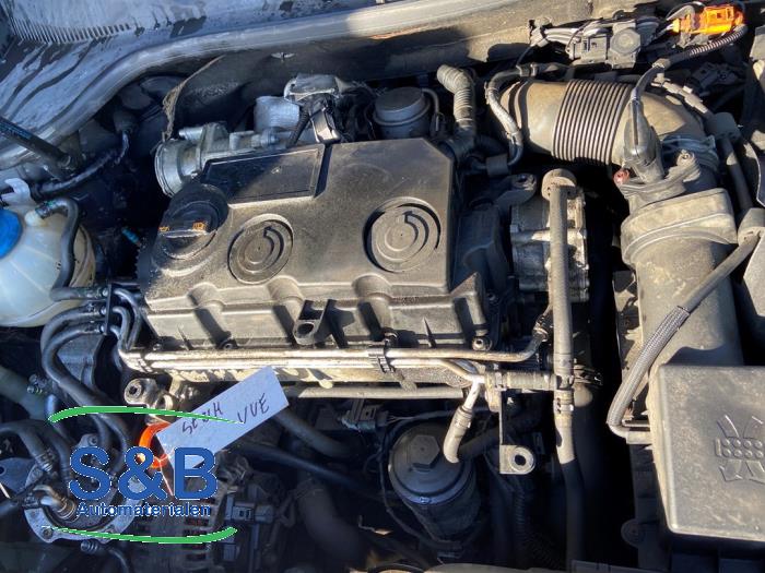 Volkswagen Golf V Variant 1.9 TDI Sloopvoertuig (2009, Zwart)