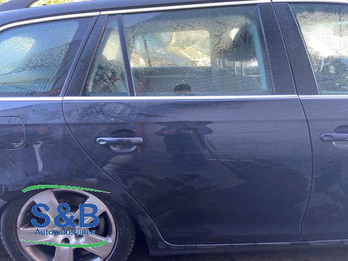 Volkswagen Golf V Variant 1.9 TDI Sloopvoertuig (2009, Zwart)