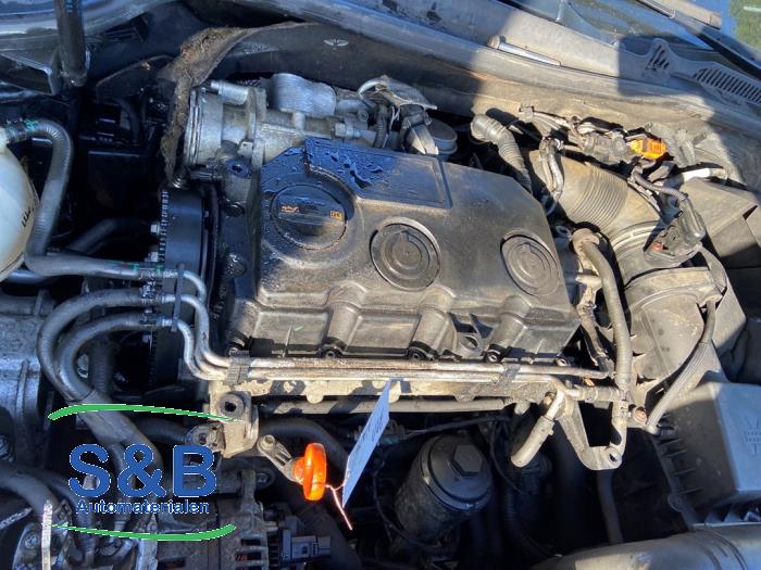 Volkswagen Golf V Variant 1.9 TDI Sloopvoertuig (2009, Zwart)