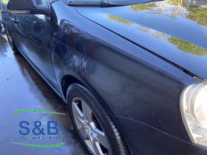 Volkswagen Golf V Variant 1.9 TDI Sloopvoertuig (2009, Zwart)