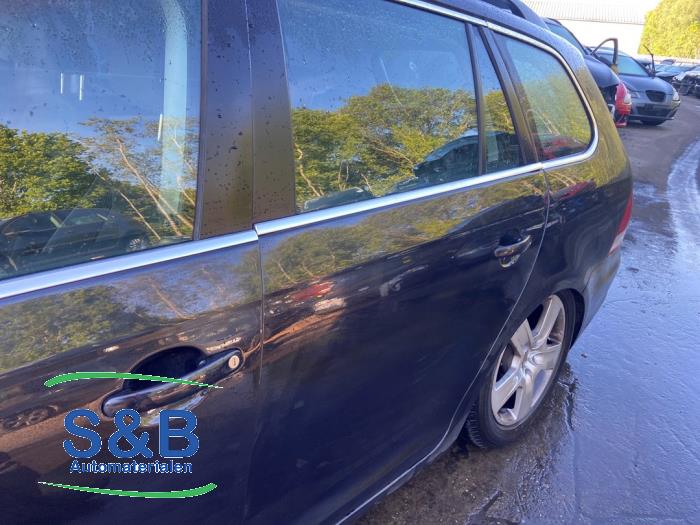 Volkswagen Golf V Variant 1.9 TDI Sloopvoertuig (2009, Zwart)