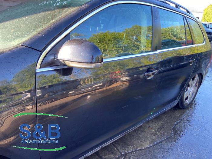 Volkswagen Golf V Variant 1.9 TDI Sloopvoertuig (2009, Zwart)