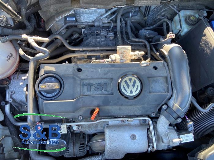 Volkswagen Passat Variant 1.4 TSI 16V Sloopvoertuig (2009, Zwart)