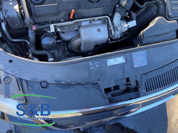 Volkswagen Passat Variant 1.4 TSI 16V Sloopvoertuig (2009, Zwart)