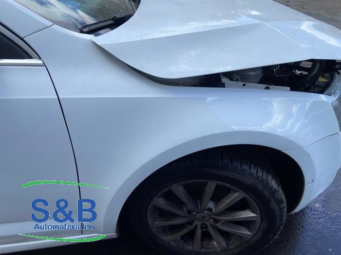 Skoda Octavia Combi 1.6 TDI GreenTec 16V Sloopvoertuig (2015, Wit)