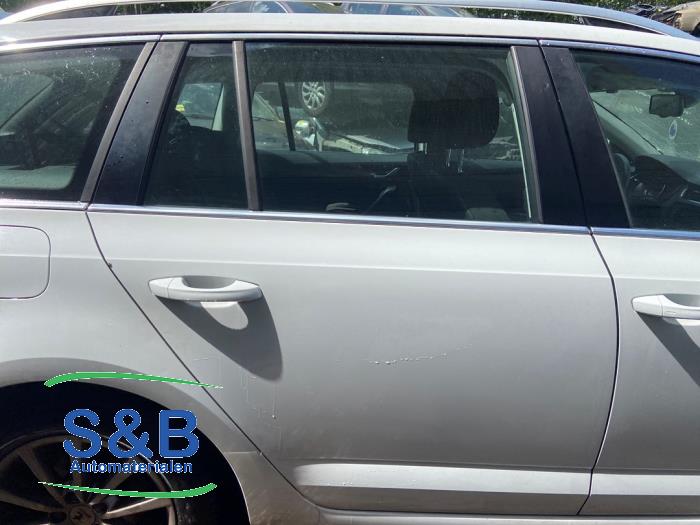 Skoda Octavia Combi 1.6 TDI GreenTec 16V Sloopvoertuig (2015, Wit)