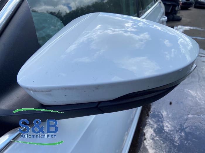 Skoda Octavia Combi 1.6 TDI GreenTec 16V Sloopvoertuig (2015, Wit)