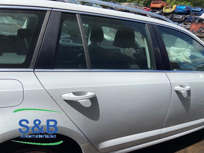 Skoda Octavia Combi 1.6 TDI GreenTec 16V Sloopvoertuig (2015, Wit)