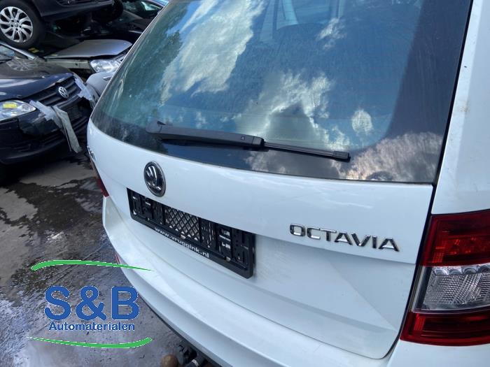 Skoda Octavia Combi 1.6 TDI GreenTec 16V Sloopvoertuig (2015, Wit)
