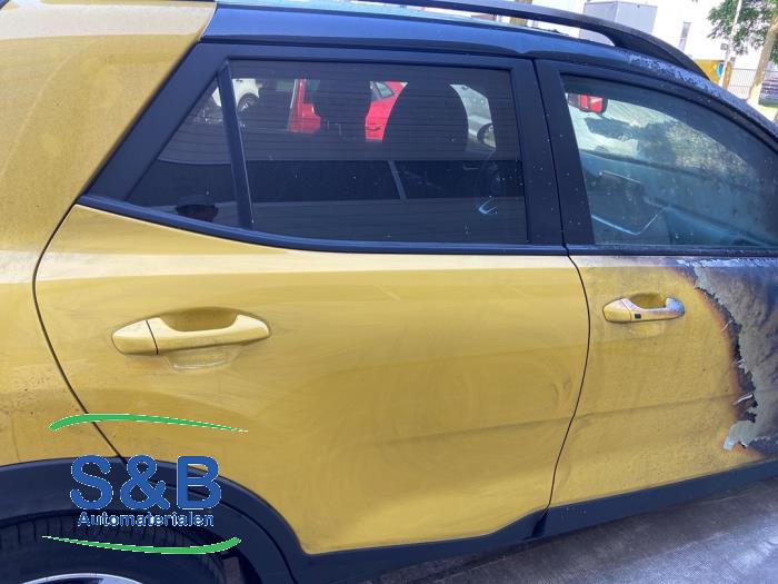 Kia Stonic 1.0i T-GDi 12V Eco-Dynamics+ Sloopvoertuig (2021, Geel)