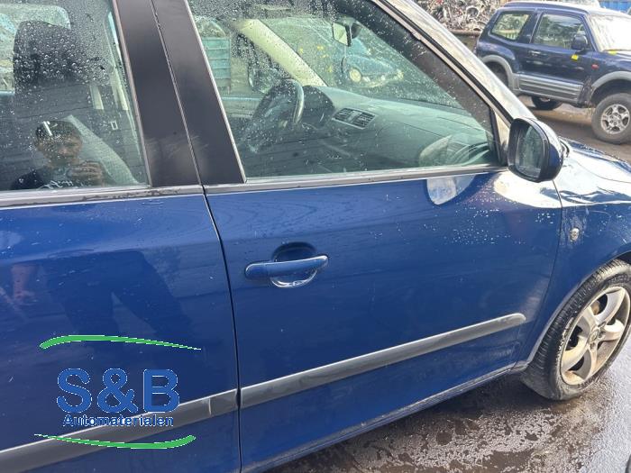 Skoda Fabia II Combi 1.2 TDI 12V Greenline Sloopvoertuig (2011, Blauw)