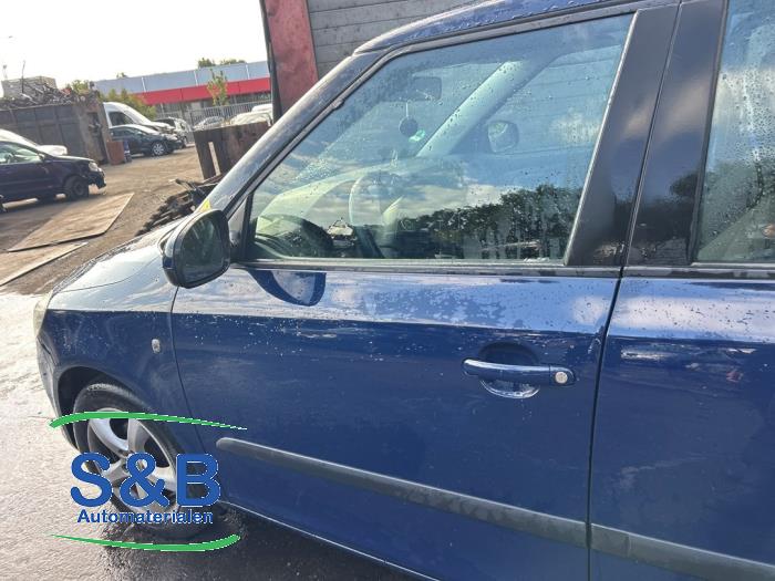 Skoda Fabia II Combi 1.2 TDI 12V Greenline Sloopvoertuig (2011, Blauw)