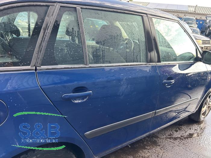 Skoda Fabia II Combi 1.2 TDI 12V Greenline Sloopvoertuig (2011, Blauw)