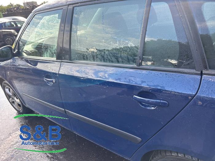 Skoda Fabia II Combi 1.2 TDI 12V Greenline Sloopvoertuig (2011, Blauw)