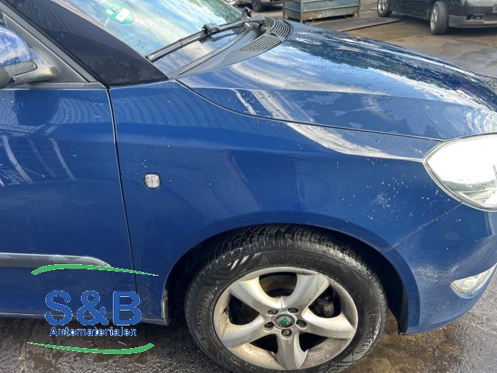 Skoda Fabia II Combi 1.2 TDI 12V Greenline Sloopvoertuig (2011, Blauw)