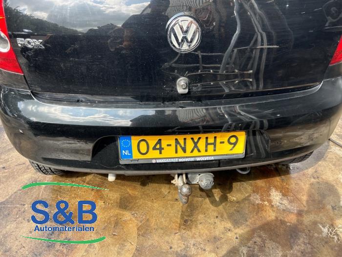 Volkswagen Fox 1.2 Sloopvoertuig (2007, Zwart)