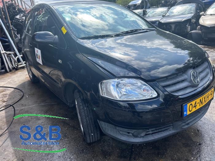 Volkswagen Fox 1.2 Sloopvoertuig (2007, Zwart)