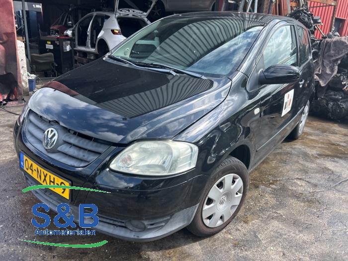 Volkswagen Fox 1.2 Sloopvoertuig (2007, Zwart)