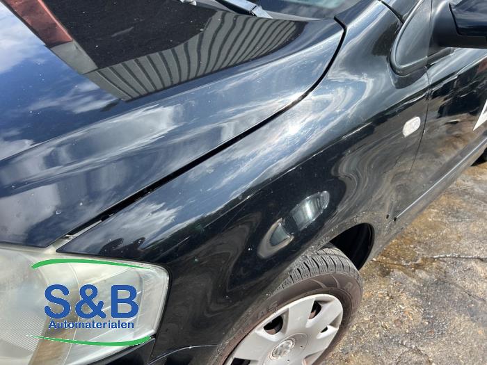 Volkswagen Fox 1.2 Sloopvoertuig (2007, Zwart)