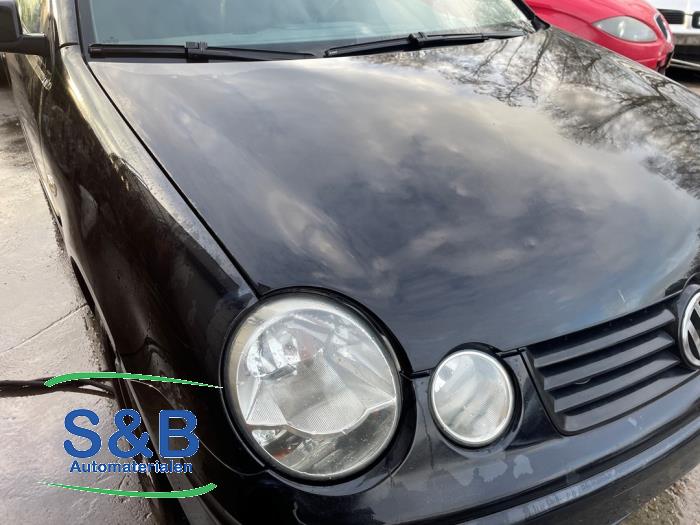 Volkswagen Polo IV 1.4 16V Sloopvoertuig (2004, Metallic, Zwart)