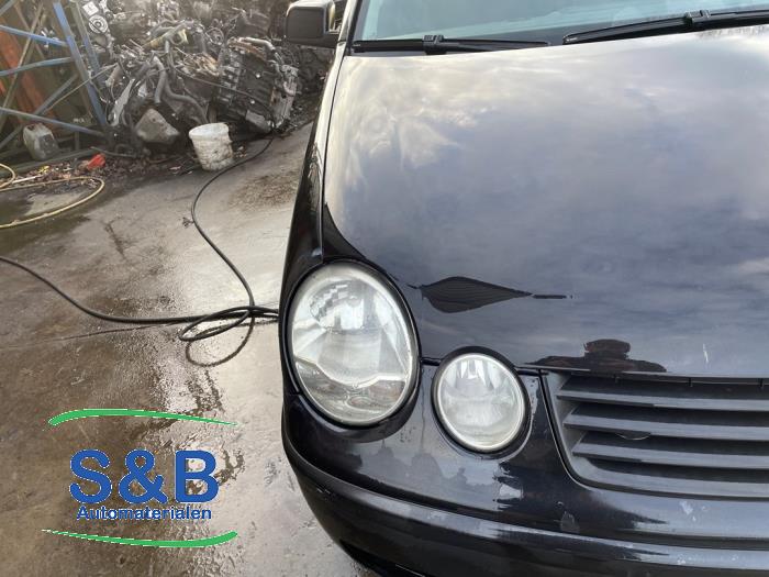 Volkswagen Polo IV 1.4 16V Sloopvoertuig (2004, Metallic, Zwart)