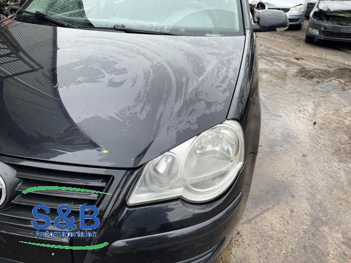 Volkswagen Polo IV 1.4 16V Sloopvoertuig (2007, Metallic, Zwart)