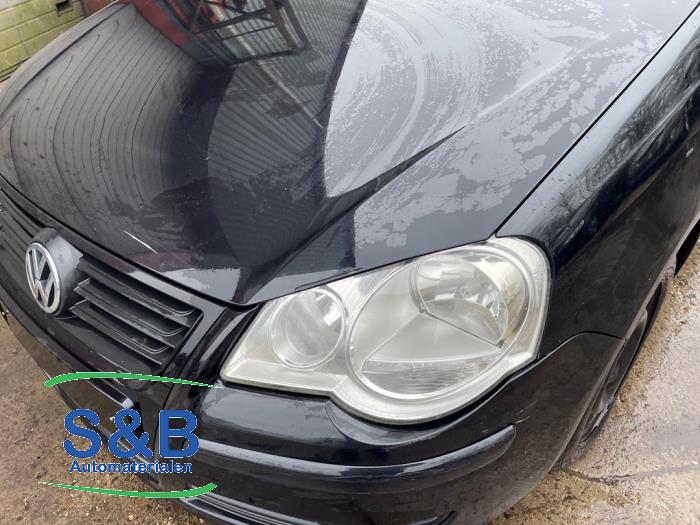 Volkswagen Polo IV 1.4 16V Sloopvoertuig (2007, Metallic, Zwart)