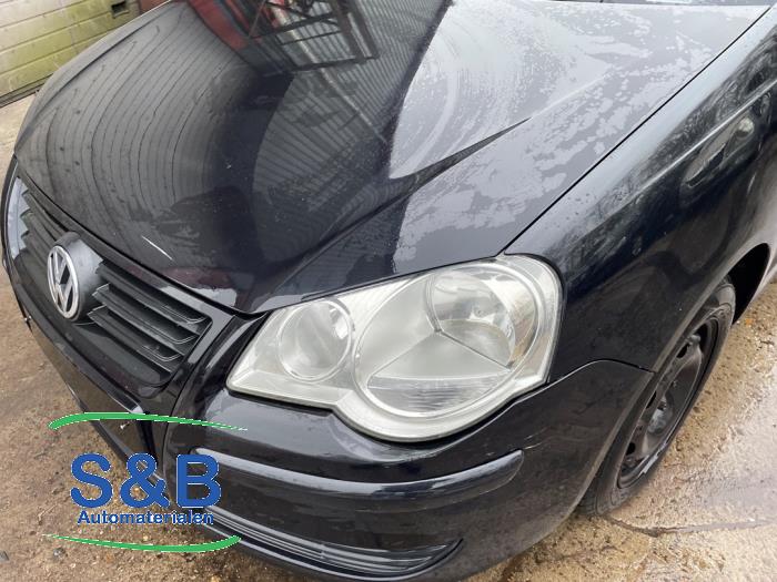 Volkswagen Polo IV 1.4 16V Sloopvoertuig (2007, Metallic, Zwart)