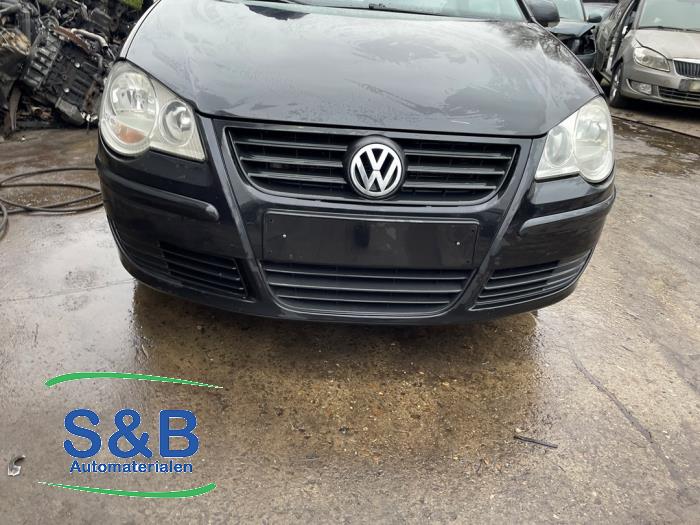 Volkswagen Polo IV 1.4 16V Sloopvoertuig (2007, Metallic, Zwart)