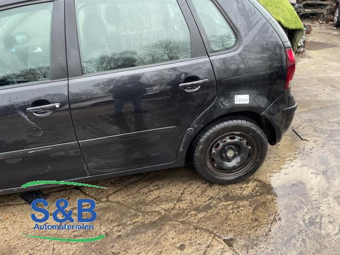 Volkswagen Polo IV 1.4 16V Sloopvoertuig (2007, Metallic, Zwart)