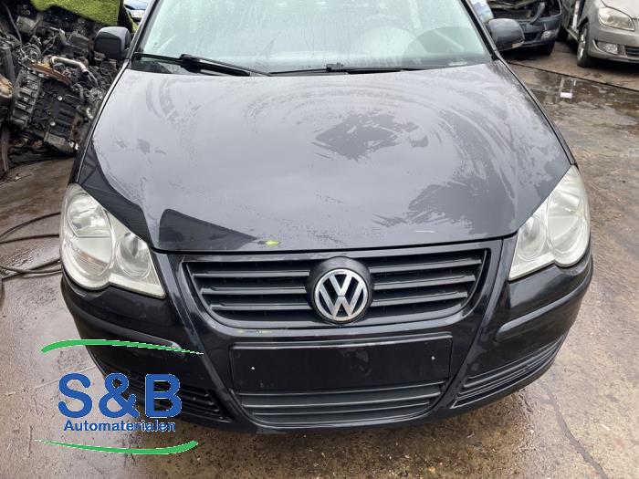 Volkswagen Polo IV 1.4 16V Sloopvoertuig (2007, Metallic, Zwart)