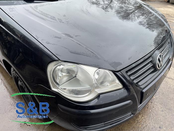 Volkswagen Polo IV 1.4 16V Sloopvoertuig (2007, Metallic, Zwart)