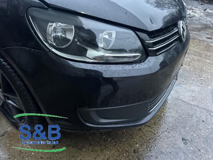 Volkswagen Touran 1.6 TDI 16V Sloopvoertuig (2015, Zwart)