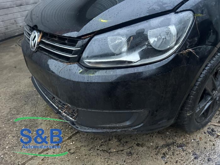 Volkswagen Touran 1.6 TDI 16V Sloopvoertuig (2015, Zwart)