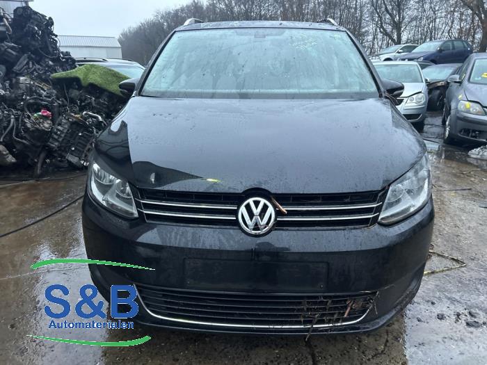 Volkswagen Touran 1.6 TDI 16V Sloopvoertuig (2015, Zwart)